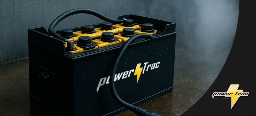 Baterias tracionárias e umidade: cuidados em ambientes úmidos ou refrigerados